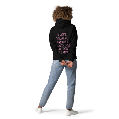 Silent Battles Hoodie (Pink Logo Edition)
